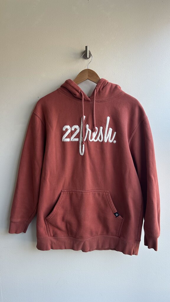 Pre-Owned 22 Fresh Orange Logo Hoodie - Size Medium