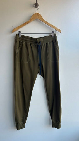 Pre-Owned Zyia Active Green Athletic Joggers - Size Medium