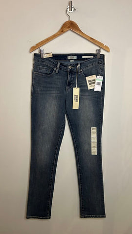 Pre-Owned Vintage America Blues Medium Wash 'Wonderland' Slim Straight Jeans (NWT)- Size 29