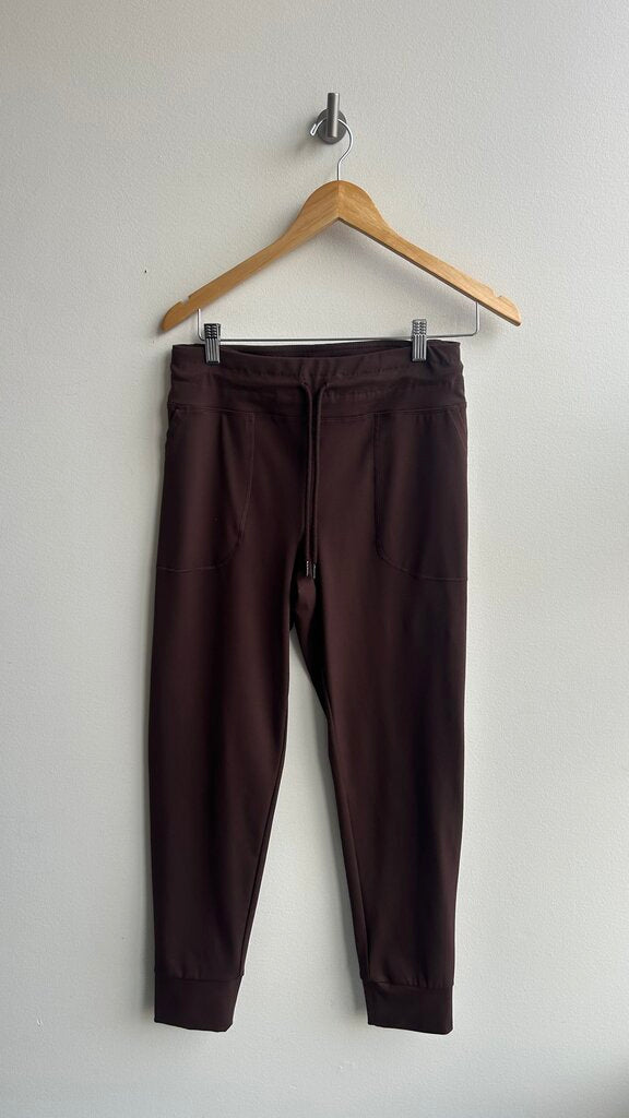 Pre-Owned Kyodan Brown Athletic Joggers - Size Small