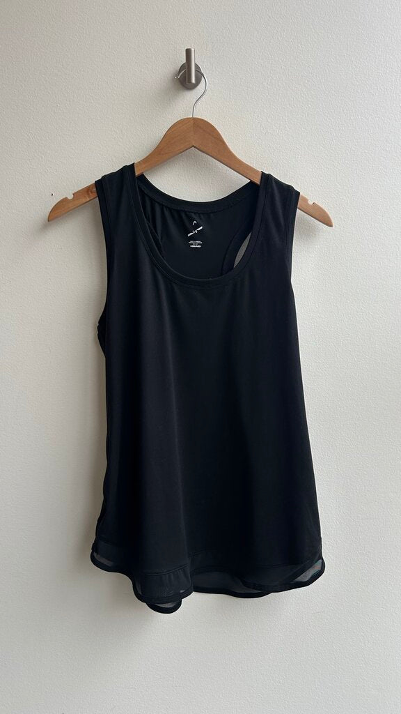 Pre-Owned Head Black Athletic Tank Top- Size Large