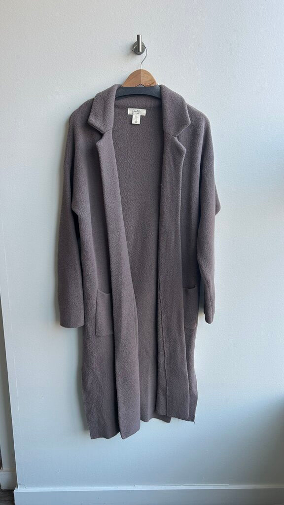 Pre-Owned Jessica Simpson Brown Longline Coatigan- Size X-Large