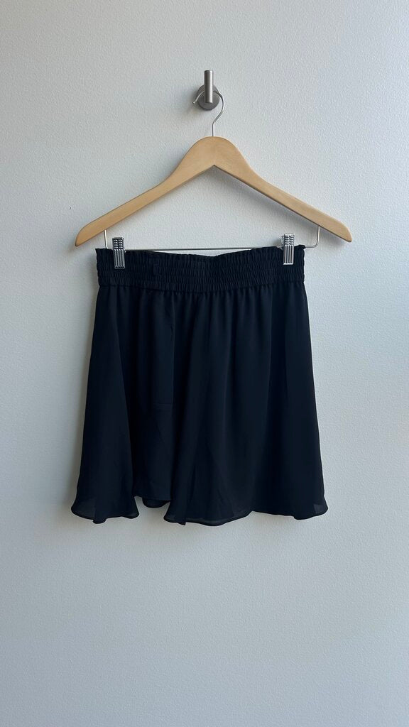 Scotch & Soda Black Flowy Mini Skirt - Size 1