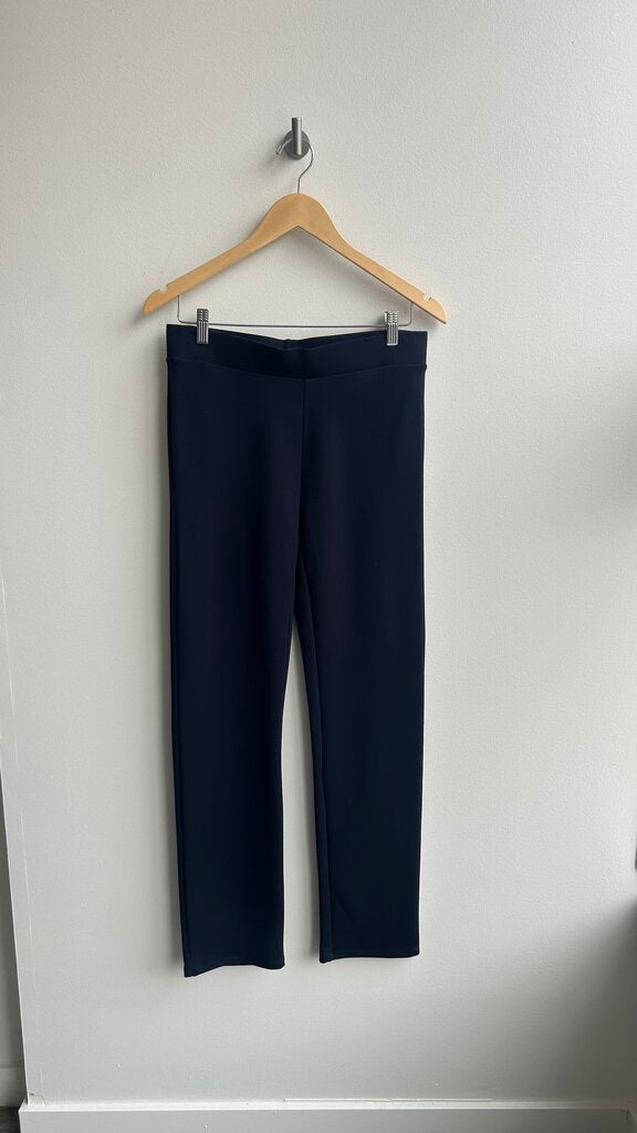 Pre-Owned Navy Stretch Waist Dress Pants- Size Small