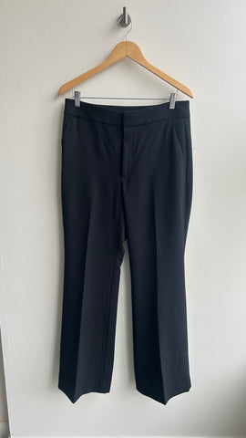 Pre-Owned Banana Republic Black Wide Cut Dress Pants - Size 10S
