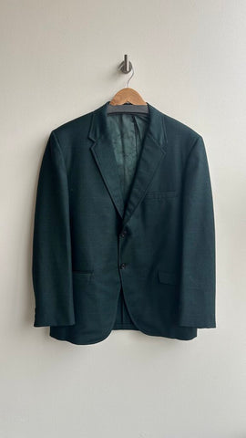 Pre-Owned Mister Jacks Green Lined Blazer- Size Large (Estimated)