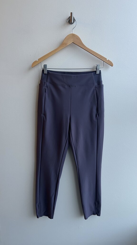 Pre-Owned Athleta Greyish Purple Stretch Back Athletic Wear Dress Pant- Size 4