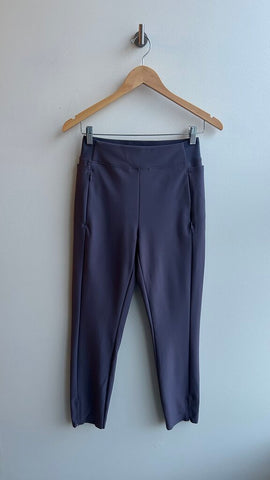 Pre-Owned Athleta Greyish Purple Stretch Back Athletic Wear Dress Pant- Size 4