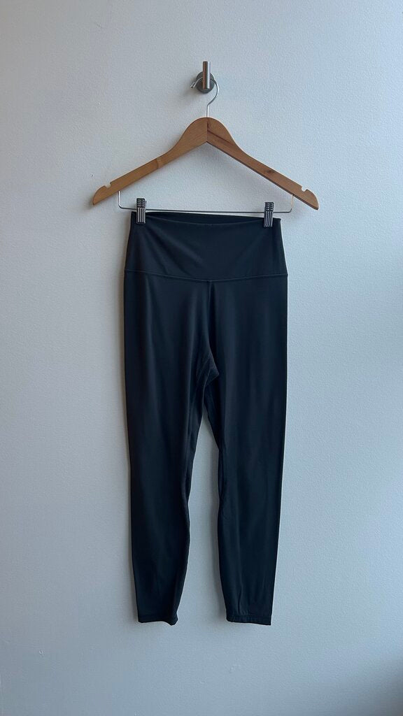 Pre-Owned Crz Yoga Grey Stretch Waist Athletic Legging- Size Small (Estimated)