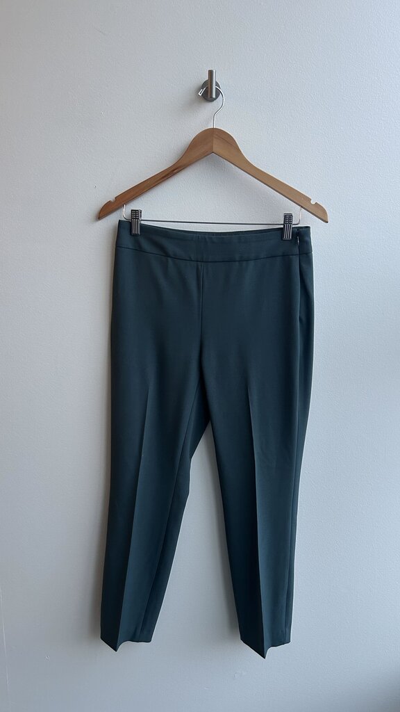 Pre-Owned RW&Co Green Lined Suiting Dress Pant (NWT)- Size 4