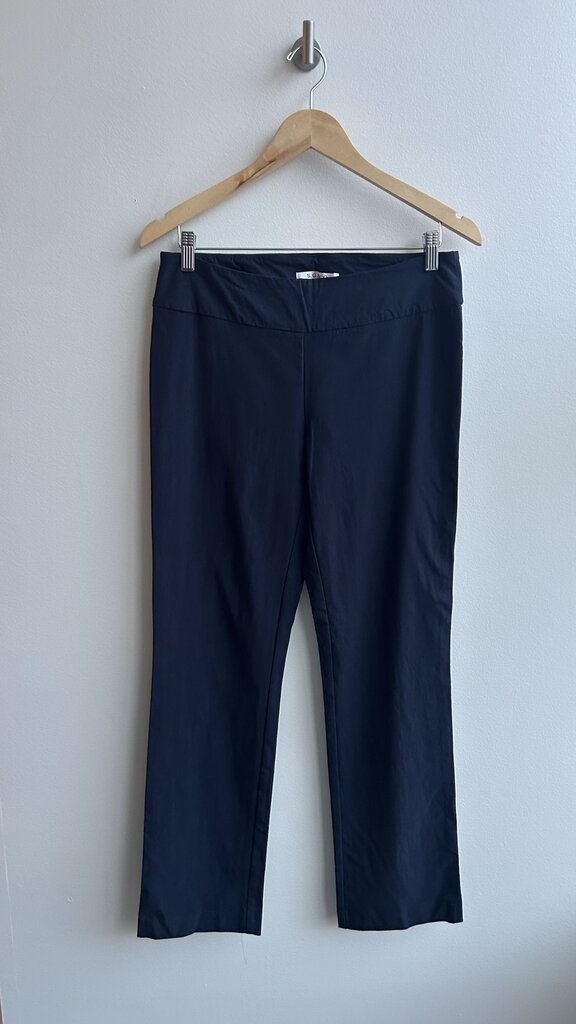 Pre-Owned S.C. & Co Navy Pull On Pant- Size 12