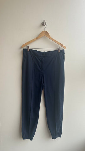 Pre-Owned Lululemon Navy Lined Legs Stretch Waist Jogger- Size 32