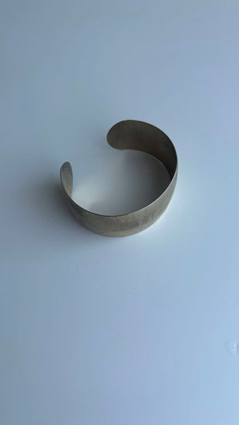 Pre-Owned Gold Etched Cuff Bracelet