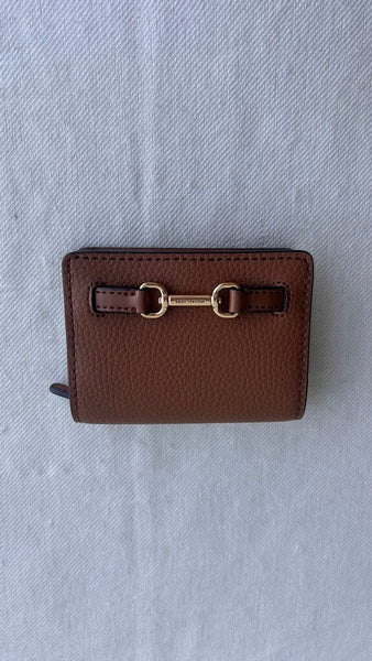 Pre-Owned Michael Kors Brown Foldover Coin Purse