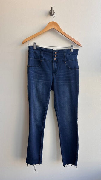 Pre-Owned Angels Mid-Blue Evershape Skinny Jeans - Size 10