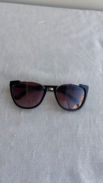 Pre-Owned Ted Baker Black with Rose Gold Half Rim Sunglasses