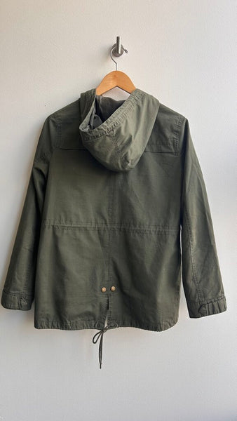 Pre-Owned Ambiance Green Utility Jacket- Size Large