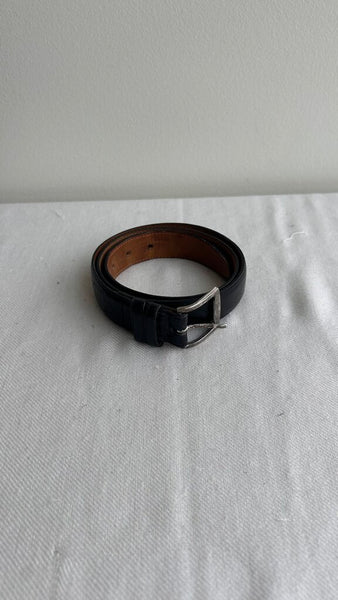 Pre-Owned Custom Classics Black Printed Belt - Size Medium (Estimated)
