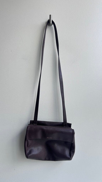 Pre-Owned Matt & Nat Brown Three-Comparment Mid-Size Crossbody