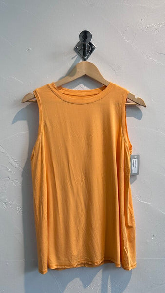 Pre-Owned Lululemon Orange 'Feel the Love' Racerback Tank - Size 6