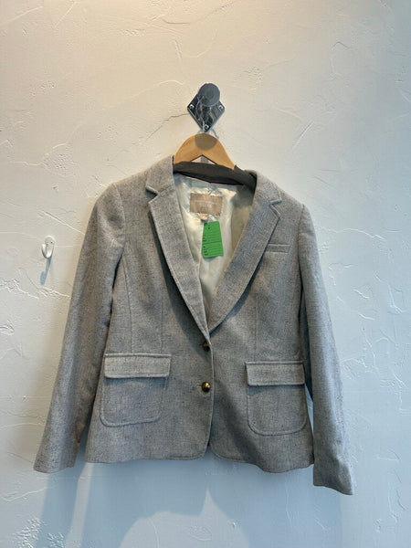 Pre-Owned H&M Black One Button Suiting Blazer - Size Large