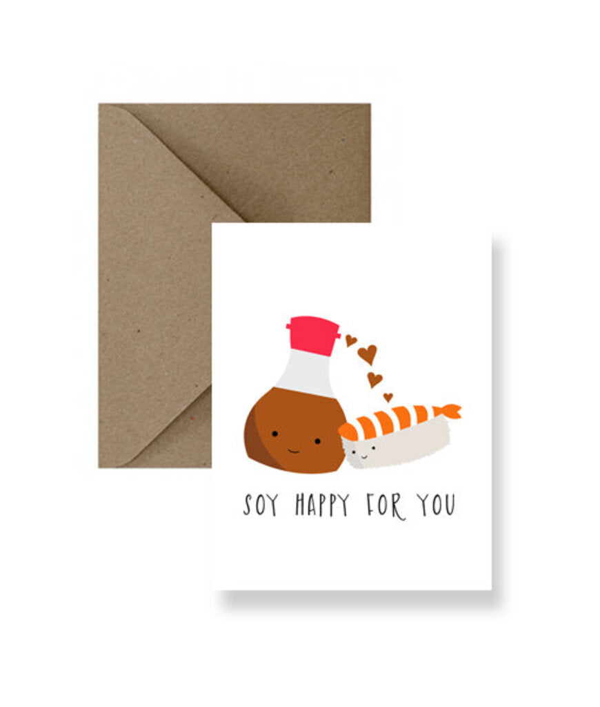 IM PAPER 'Soy Happy For You' Card