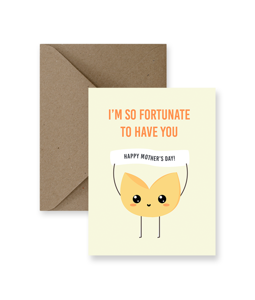 IM PAPER 'I'm So Fortunate...' Mother's Day Card