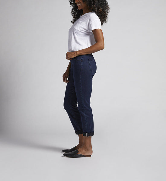 Jag Jeans 'Carter' Mid Rise Midnight Girlfriend Jeans
