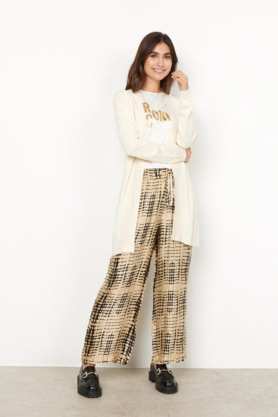 Soyaconcept 'Eireen' Long Fit Cardigan - Cream