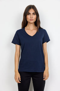 Soyaconcept 'Babette' Knitted Tee - Navy