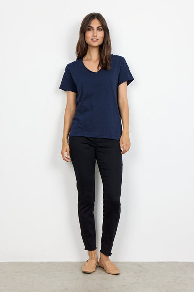 Soyaconcept 'Babette' Knitted Tee - Navy