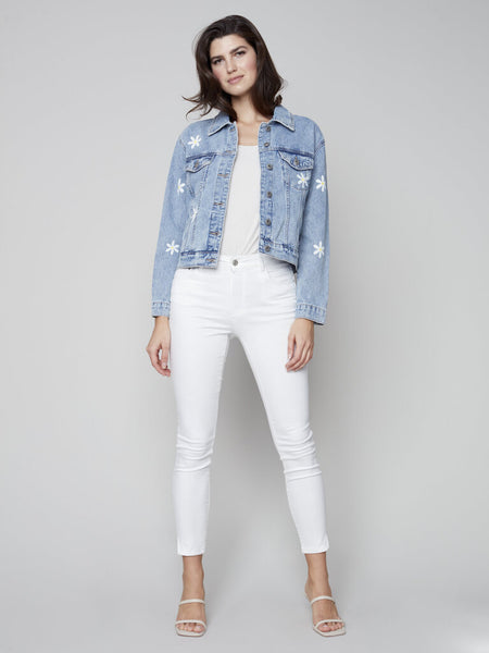 Charlie B Daisy Boyfriend Denim Jacket