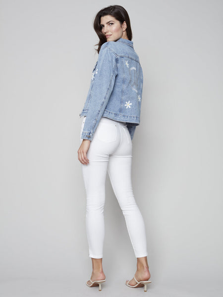 Charlie B Daisy Boyfriend Denim Jacket