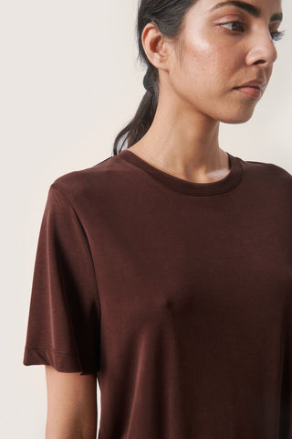 Soaked in Luxury 'Columbine' Loose Fit Tee - Java