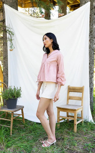 Fireflies for Lanterns 'Asteria' Blouse - Pink