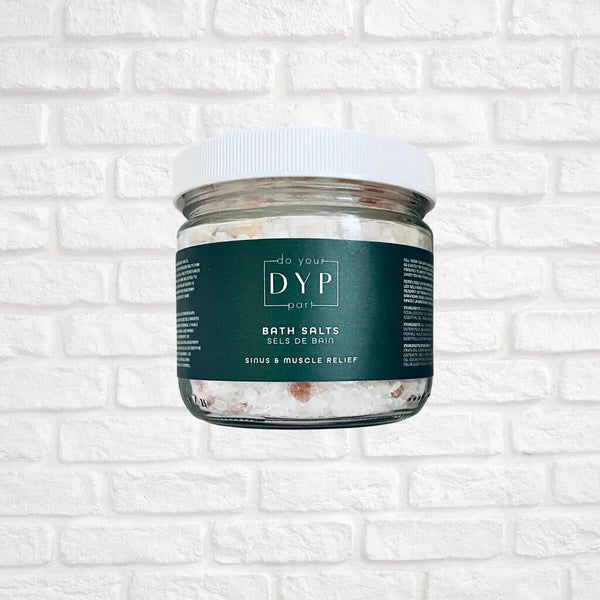 DYP (Do Your Part) Sinus and Muscle Relief Bath Salts