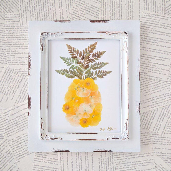 Oxeye Floral Co. Pineapple Print