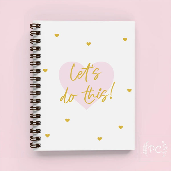 Prairie Chick Prints 'Let's Do This!' Notebook
