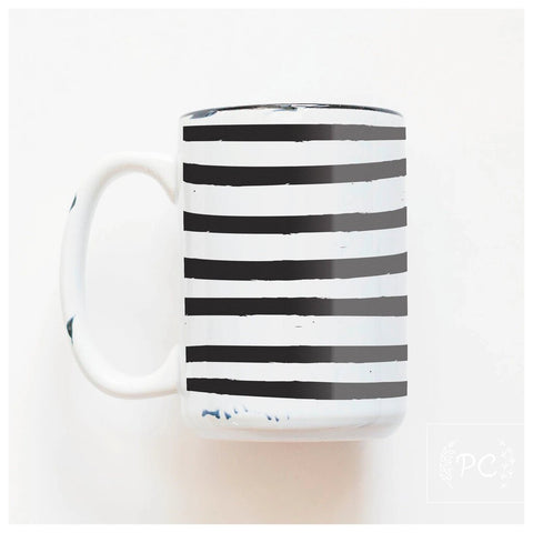 Prairie Chick Prints Stripe Mug