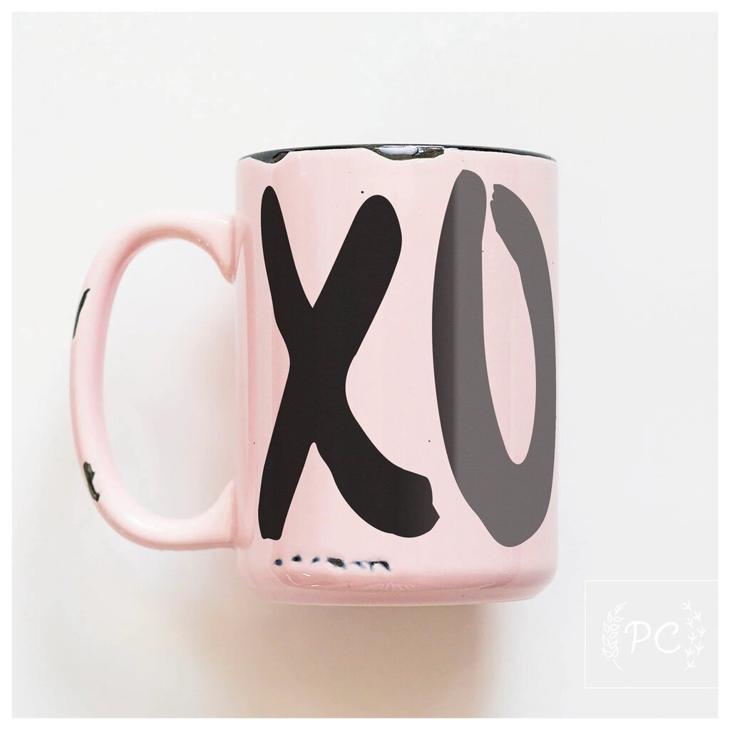 Prairie Chick Prints 'XO' Mug