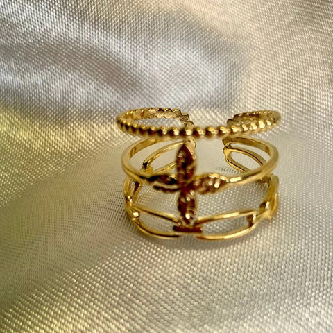 Isla Rae 'Linda' Layered Ring