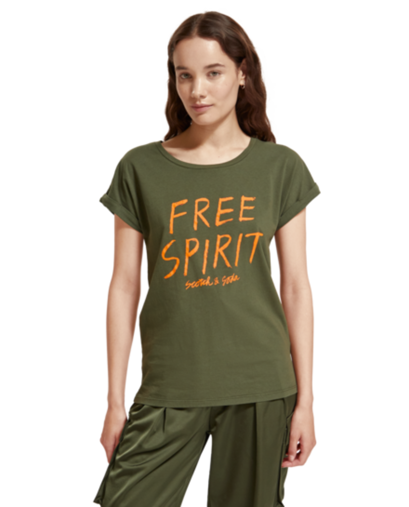Scotch & Soda 'Free Spirit' Graphic Tee