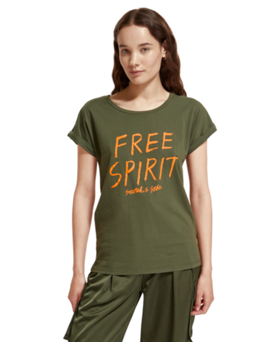 Scotch & Soda 'Free Spirit' Graphic Tee