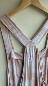 Smash + Tess Pink Tie-Dye Overalls - Size Medium
