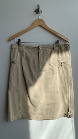 Tsunami Khaki Cargo Style Skirt - Size 10